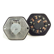 Socket w/30A Breakers,7-Pole