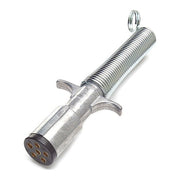 Plug w/Guard,Die-Cast,6-Pole