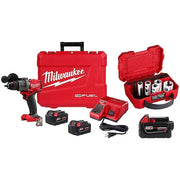 M18 FUEL 1/2" Drill/Driver Kit + HOLE DOZER General-Purpose Hole Saw Kit - 9PC + M18 XC5.0 Battery