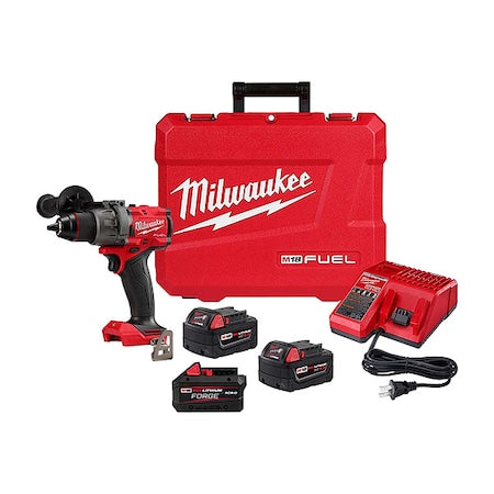 M18 FUEL 1/2" Hammer Drill/Driver Kit + M18 FORGE XC8.0 Battery Pack