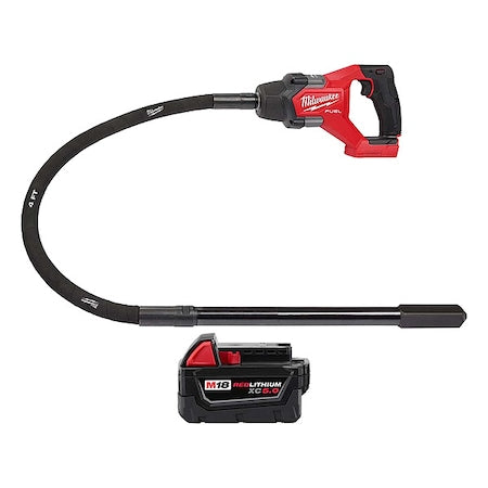 M18 FUEL 4 ft. Concrete Pencil Vibrator + M18 XC5.0 Battery