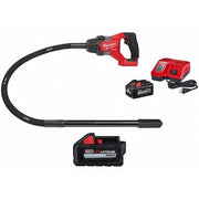 Vibrator Kit and Battery,18V,4 ft Shaft