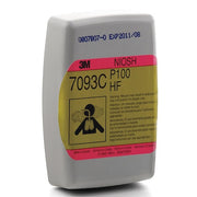 Hydrogen Fluoride Cartridge/Filter, Magenta/Olive, Bayonet