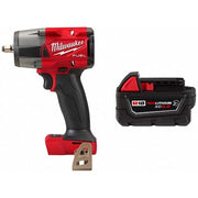 M18 FUEL 3/8 " Mid-Torque Impact Wrench w/ Friction Ring + M18 XC5.0 Resistant Battery