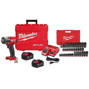 M18 FUEL 3/8" MTIW w/ Friction Ring Kit + 43PC SHOCKWAVE 3/8" Drive Socket Set