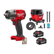 M18 1/2" IW+6Gal Vac+2PK XC6.0 Battery