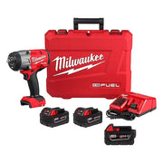 M18 FUEL 1/2" High Torque Impact wrench w/ Friction Ring Kit + M18 XC5.0 Resistant Battery