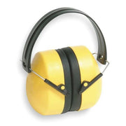 Condor Over-the-Head Ear Muffs, 25 dB NRR, Passive, General Purpose, Yellow