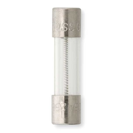 Glass Fuse, 4A, 10kA at 125V AC, 200A at 250V AC, 5 PK
