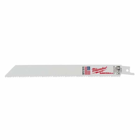 8" 8/12 TPI SAWZALL Blades (50 Pk)