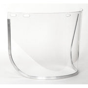 Face Shield Visor, Clear Visor, 8" Height, Uncoated Lens, Clear