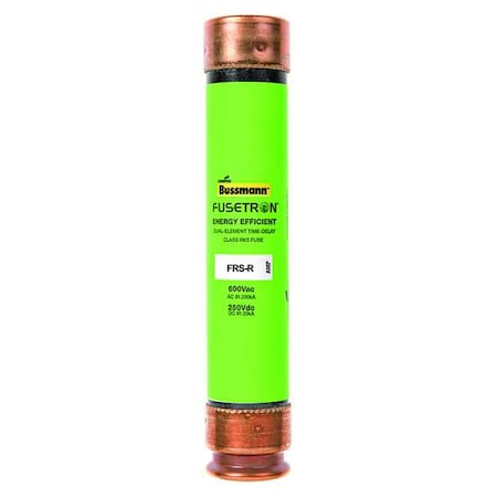 UL Class Fuse, RK5 Class, Time-Delay, 3.50A, 600V AC, Non-Indicating