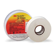 Vinyl Electrical Tape, 35, Scotch, 3/4 in W x 66 ft L, 7 mil thick, White, 1 Pack