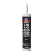 Increased Oil Resistance RTV Gasket Maker, 13 oz, Black, Temp Range -65 to 500 Degrees F