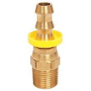 Hose Fitting,1/4 In. ID,1/4-18,(M)NPT