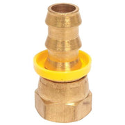 Hose Fitting,1/4 In. ID,7/16-20,(F) JIC