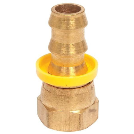 Hose Fitting,3/8 In. ID,3/4-16,(F) JIC