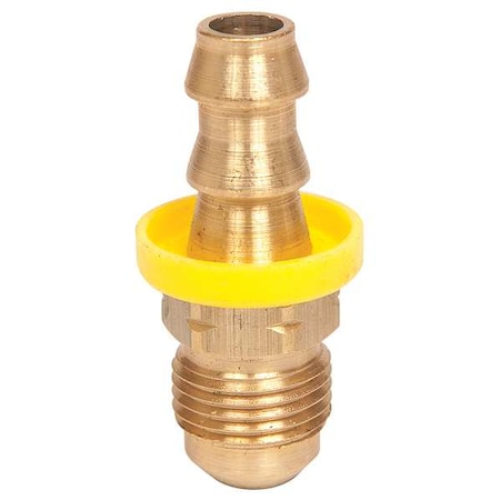 Hose Fitting,3/8 In. ID,9/16-18,(M) JIC