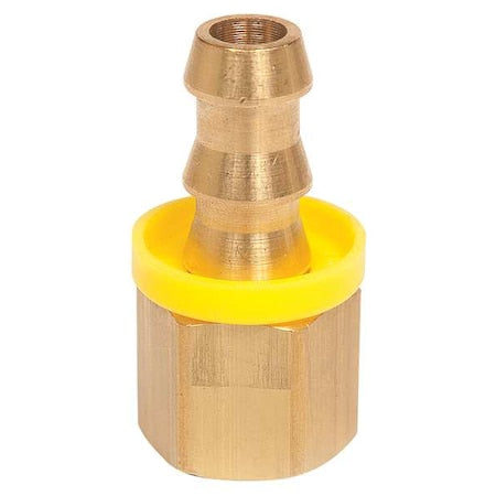 Hose Fitting,1/4 In. ID,1/4-18,(F)NPT