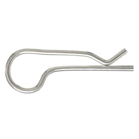 Cotter Pin, Hairpin, 0.162Dx3-7/16" L, PK10