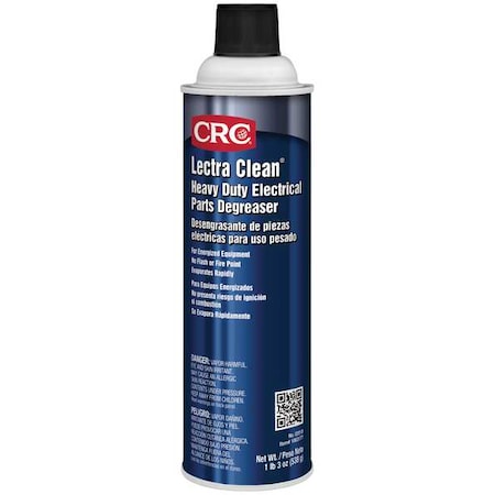 Lectra Clean Heavy Duty Electrical Degreaser, 20 oz Aerosol Spray, Solvent Based, Ready To Use, K2