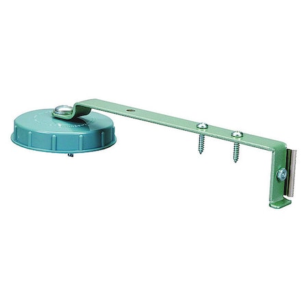 Tape Dispenser, 24 mm 1 in Max. Tape Width. 11 in Tape Core Dia, Clam Shell, Metal, Blue