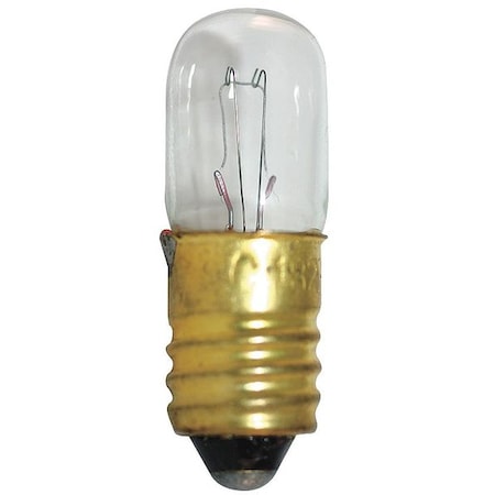 Miniature Lamp,4.8W,T3 1/4,48V,PK10 (Formerly LumaPro)
