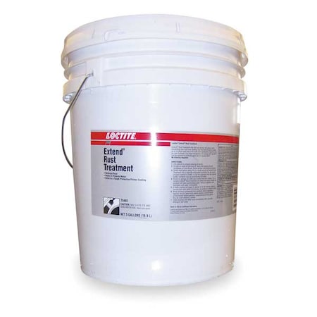 Rust Treatment,5 Gal Pail,Opaque Extend