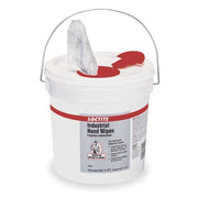 Hand Wipes,130 Wipes Per Bucket, 9.5 in x 12 in,White