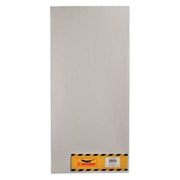 Anti-Slip Tread vinyl Proprietary Grit Size, White, 16" W x 34" L, 27 mil Thick