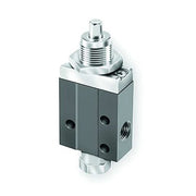 Manual Air Control Valve,3-Way,1/8In NPT