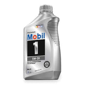 Mobil 1 Engine Oil, 5W-20, 1 Qt.