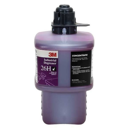 Industrial Degreaser, 2L Bottle, Liquid, Red