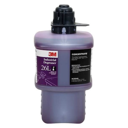 Industrial Degreaser, 2L Bottle, Liquid, Red