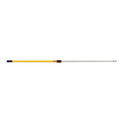 48 in to 96 in Threaded Extension Handle, 1 1/4 in Dia, Yellow, Aluminum
