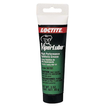 3 oz., Tube, Synthetic, White