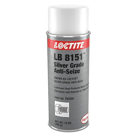 Anti-Seize,12 oz Spray Can,Graphite LB 8151