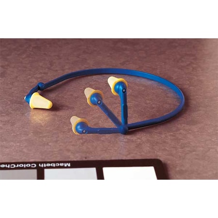 E-A-Rflex Reusable Foam Ear Plugs, Pod Shape, 25 dB, Yellow