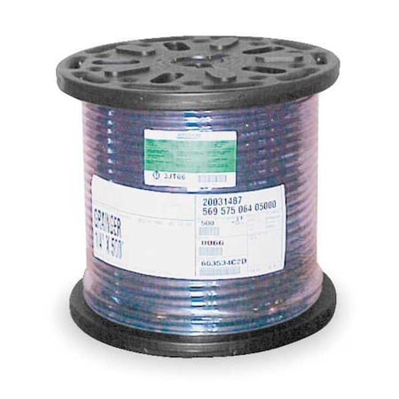 1/2" x 500 ft EPDM Bulk Air Hose 200 psi Black