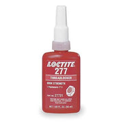 Threadlocker, LOCTITE 277, Red, High Strength, Liquid, 250 mL Bottle