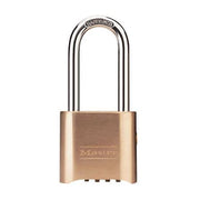 Combination Padlock, Bottom, Black/Silver