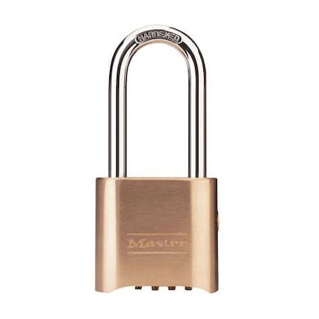 Combination Padlock, Bottom, Black/Silver