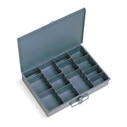 Steel, Compartment Drawer, 9 7/8 in D x 2 1/8 in H x 13 5/8 in W
