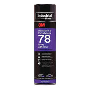 Spray Adhesive, 78 Series, Clear, 17.9 oz, Aerosol Can