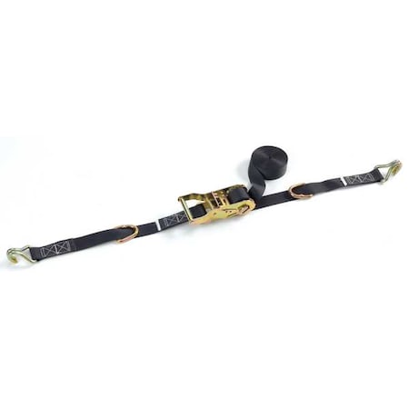 Tie-Down Strap,Ratchet,16ft x 1In,700lb