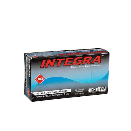 N86, Disposable Gloves, 7.00 to 7.99 mil Palm, Nitrile, Powder-Free, S (7), 50 PK, Blue