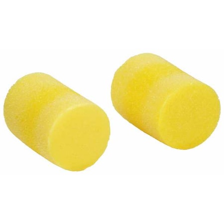 E-A-R Classic One Touch Ear Plug Dispenser Refill, Foam, Cylinder, 29 dB NRR, Uncorded