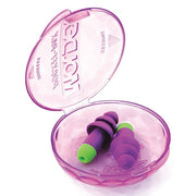Rockets(R) Reusable Foam Ear Plugs, Flanged Shape, 27 dB, Purple, 50 PK