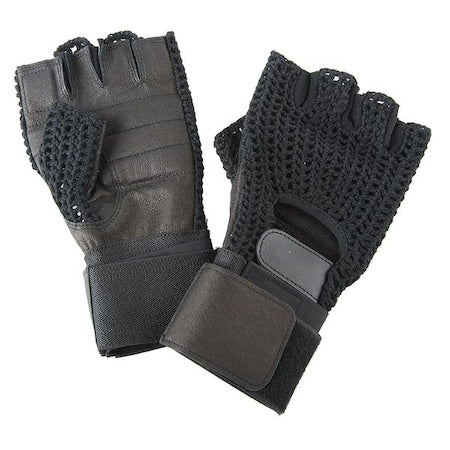 Anti-Vibration Gloves,M,Black,PR