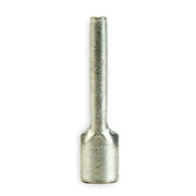 Pin Terminal, 18 AWG, 600 V, Bare Insulated, Bare, Crimp Termination Only, 100 PK
